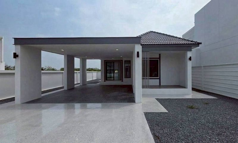 ขายบ้านสร้างใหม่สารภี ราคา 2.68 ล้าน พื้นที่ 75 ตร.วา